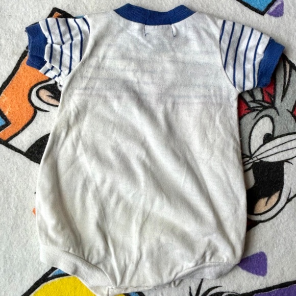 Vintage 80s Health-tex Sailboat One Piece Romper - Picture 3 of 4